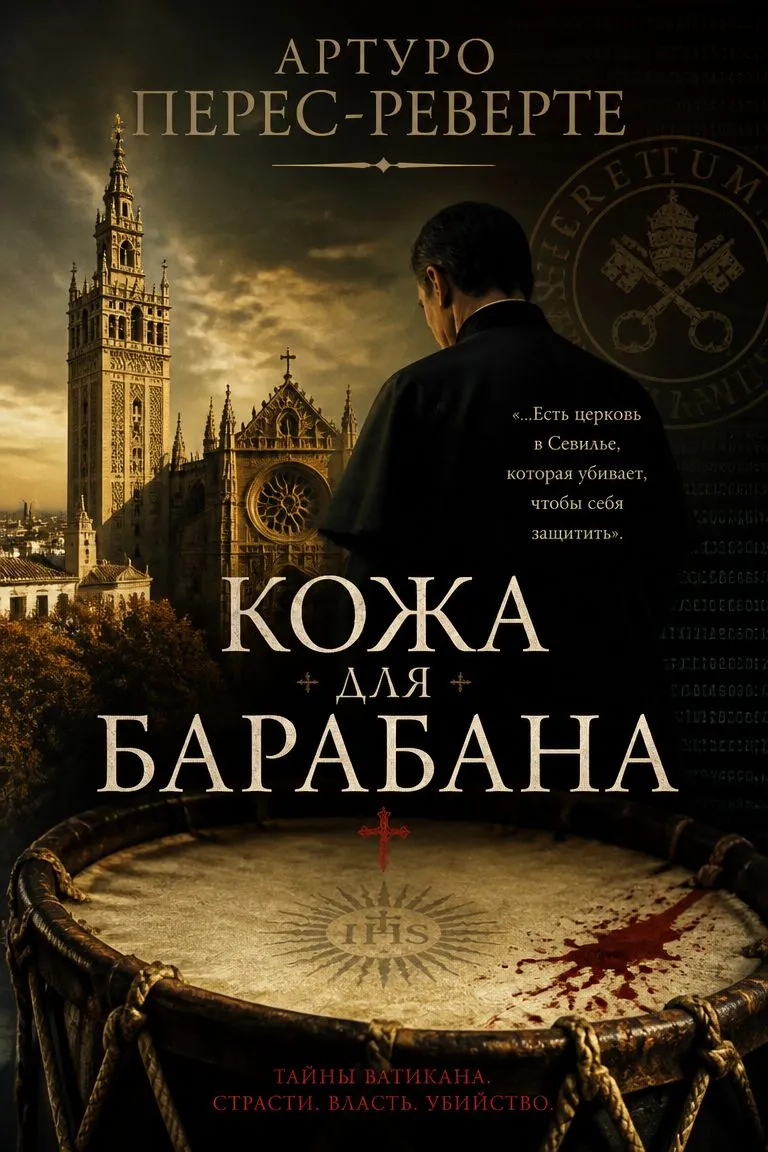 Кожа для барабана — обложка книги