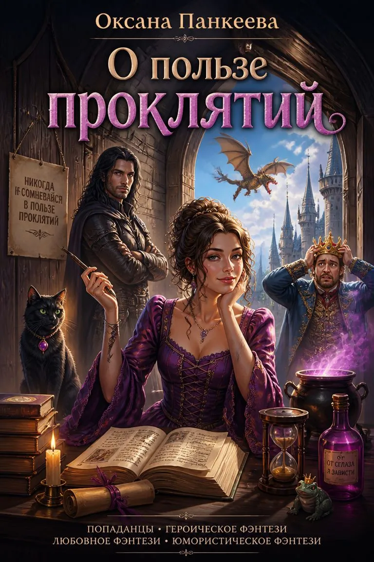 О пользе проклятий — обложка книги
