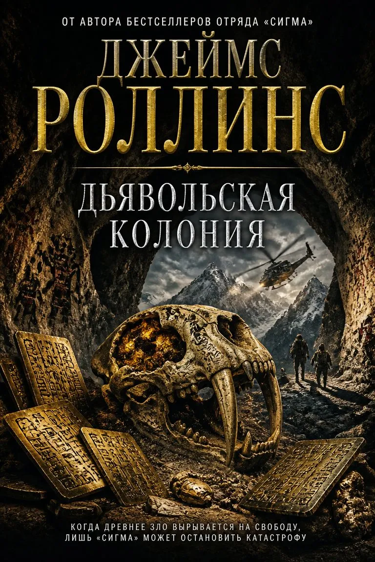 Дьявольская колония — обложка книги