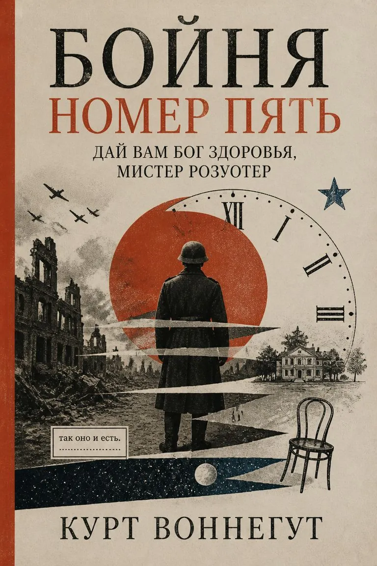 Бойня номер пять. Дай вам Бог здоровья, мистер Розуотер — обложка книги