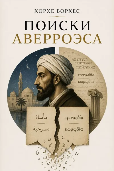 Поиски Аверроэса — обложка книги