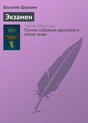 Экзамен — обложка книги