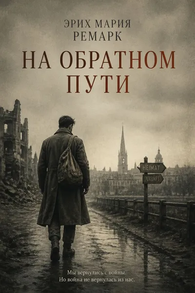 На обратном пути — обложка книги