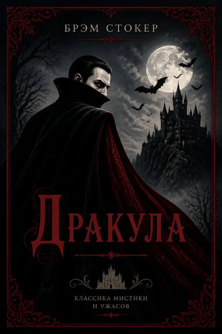 Дракула — обложка книги
