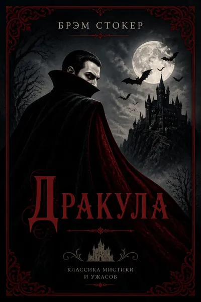 Дракула — обложка книги