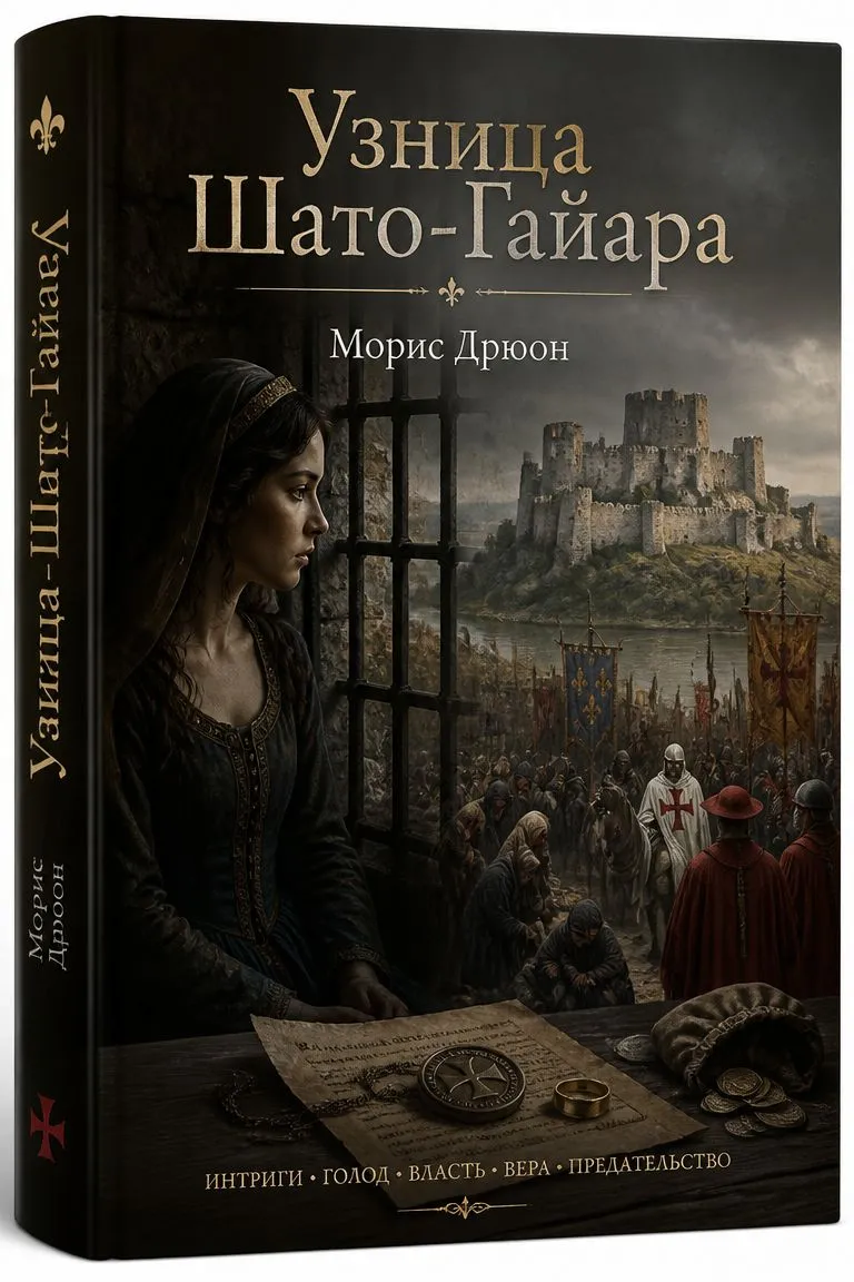 Узница Шато-Гайара — обложка книги