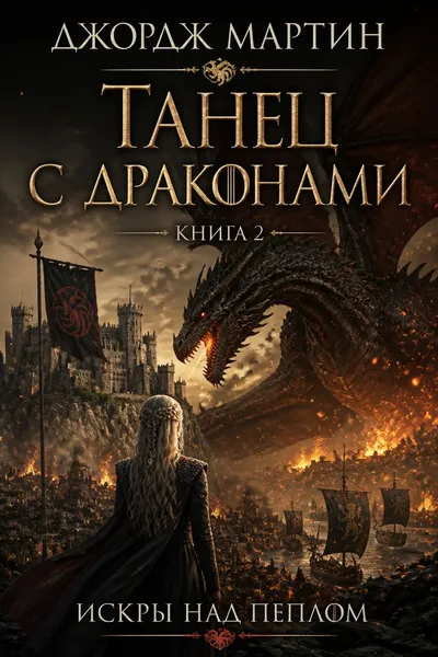 Танец с драконами. Книга 2. Искры над пеплом — обложка книги