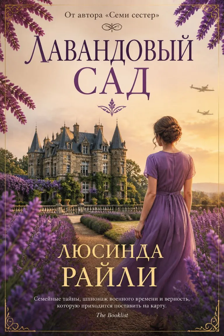 Лавандовый сад — обложка книги