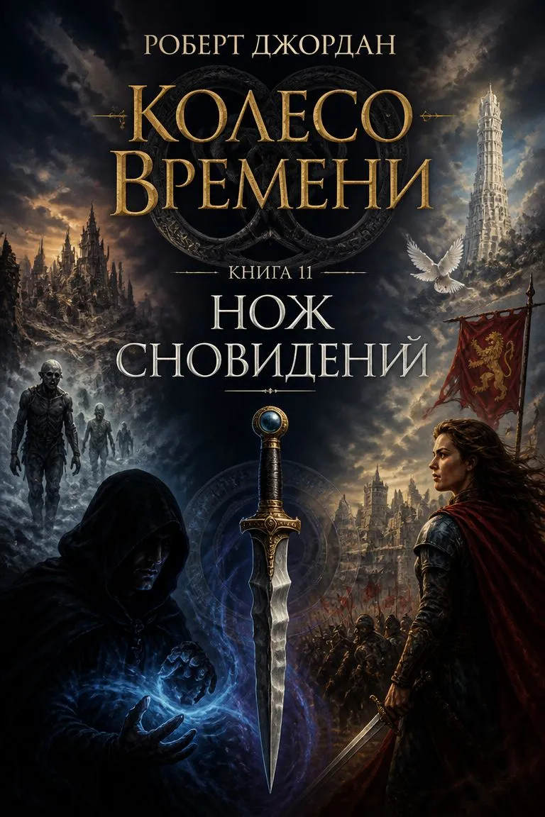 Колесо Времени. Книга 11. Нож сновидений — обложка книги