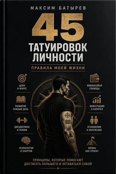 45 татуировок личности. Правила моей жизни — обложка книги