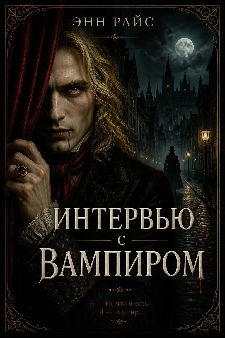 Интервью с вампиром — обложка книги