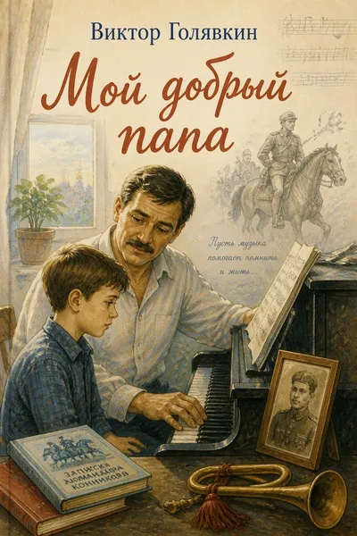 Мой добрый папа — обложка книги