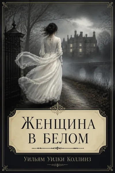 Женщина в белом — обложка книги