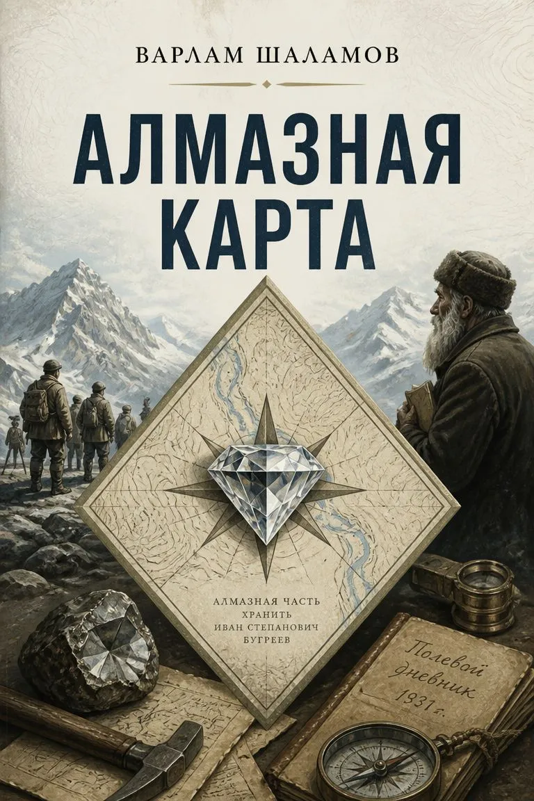 Алмазная карта — обложка книги