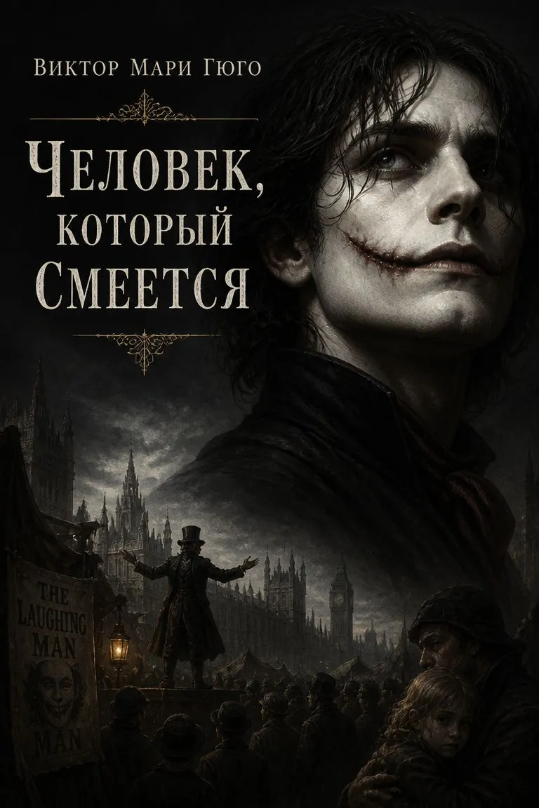 Человек, который смеется — обложка книги