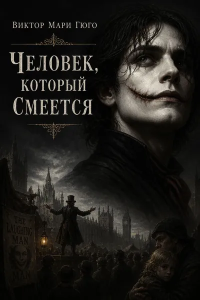 Человек, который смеется — обложка книги