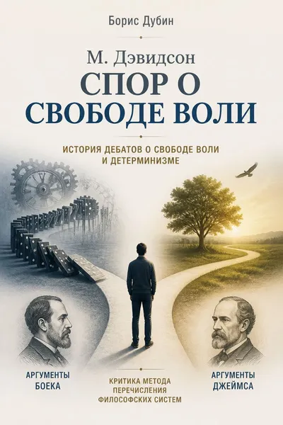 М. Дэвидсон «Спор о свободе воли» — обложка книги