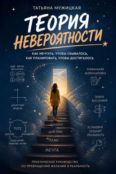 Теория невероятности. Как мечтать, чтобы сбывалось, как планировать, чтобы достигалось — обложка книги