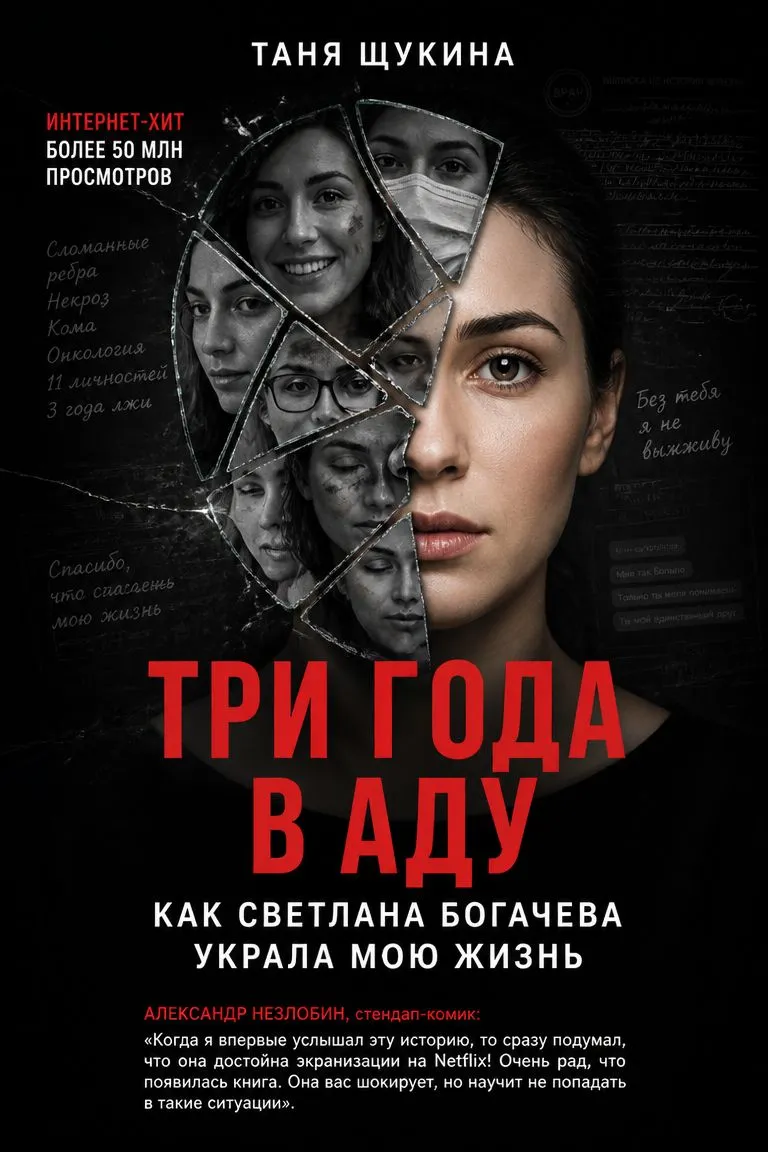Три года в аду. Как Светлана Богачева украла мою жизнь — обложка книги