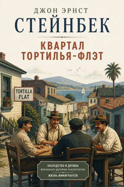 Квартал Тортилья-Флэт — обложка книги