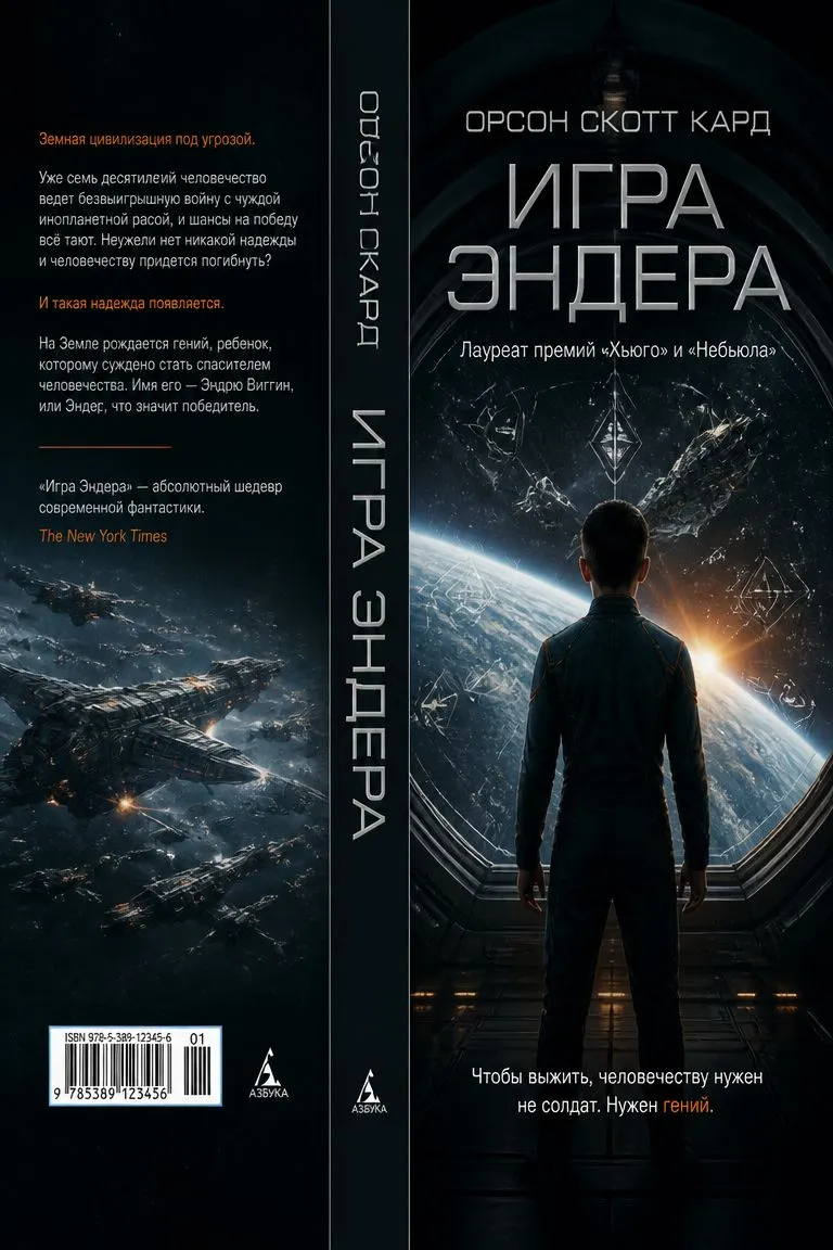 Игра Эндера — обложка книги