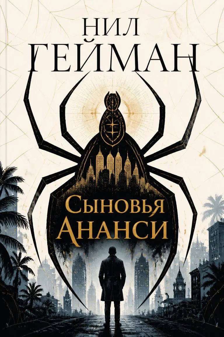 Сыновья Ананси — обложка книги