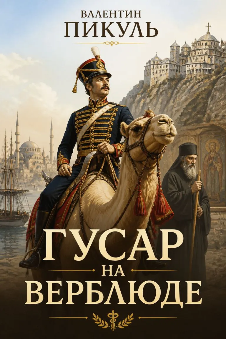 Гусар на верблюде — обложка книги