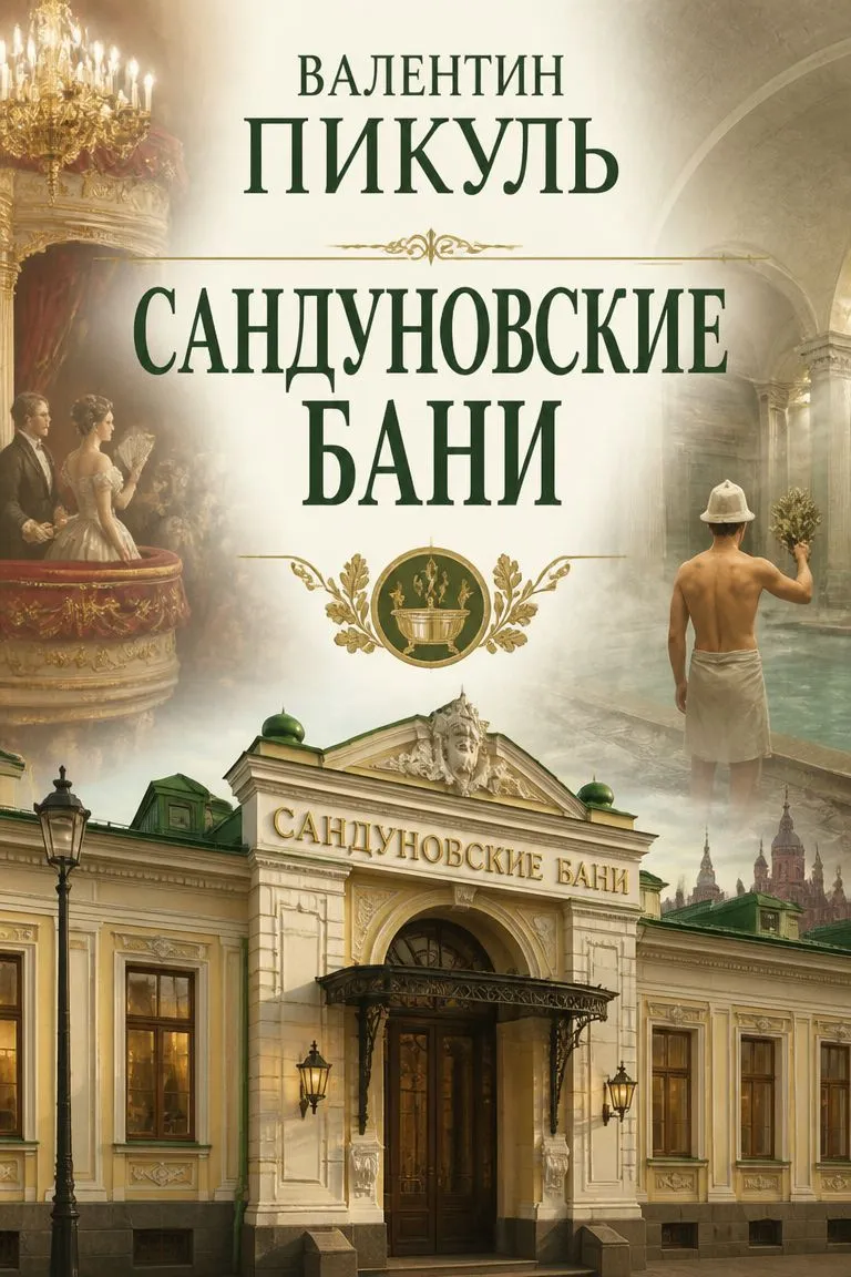 Сандуновские бани — обложка книги