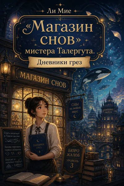 «Магазин снов» мистера Талергута. Дневники грез — обложка книги