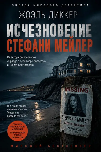 Исчезновение Стефани Мейлер — обложка книги