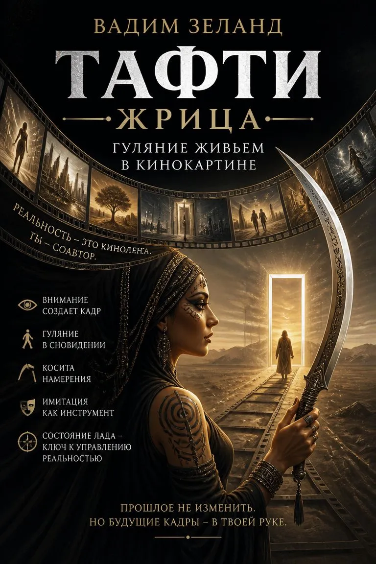 Тафти жрица. Гуляние живьем в кинокартине — обложка книги