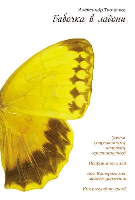Бабочка в ладони — обложка книги