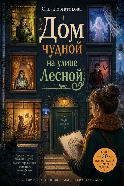 Дом чудной на улице Лесной — обложка книги