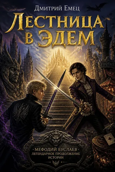 Лестница в Эдем — обложка книги