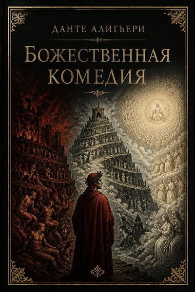 Божественная комедия — обложка книги
