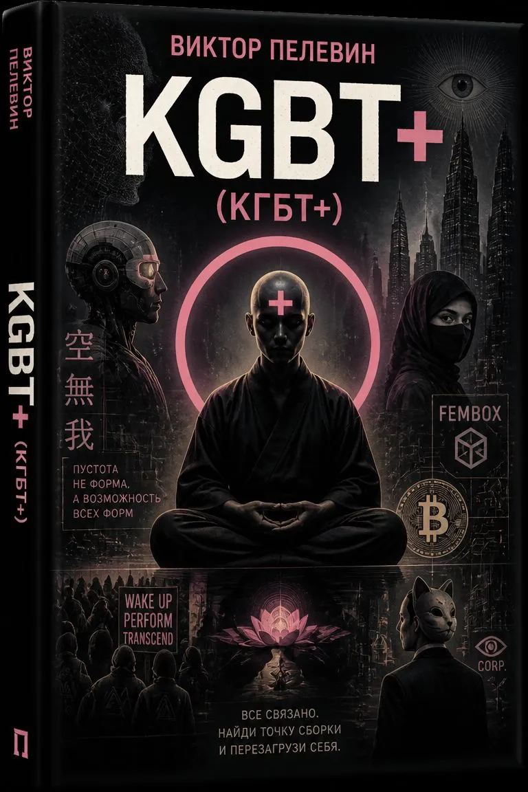 KGBT+ (КГБТ+) — обложка книги