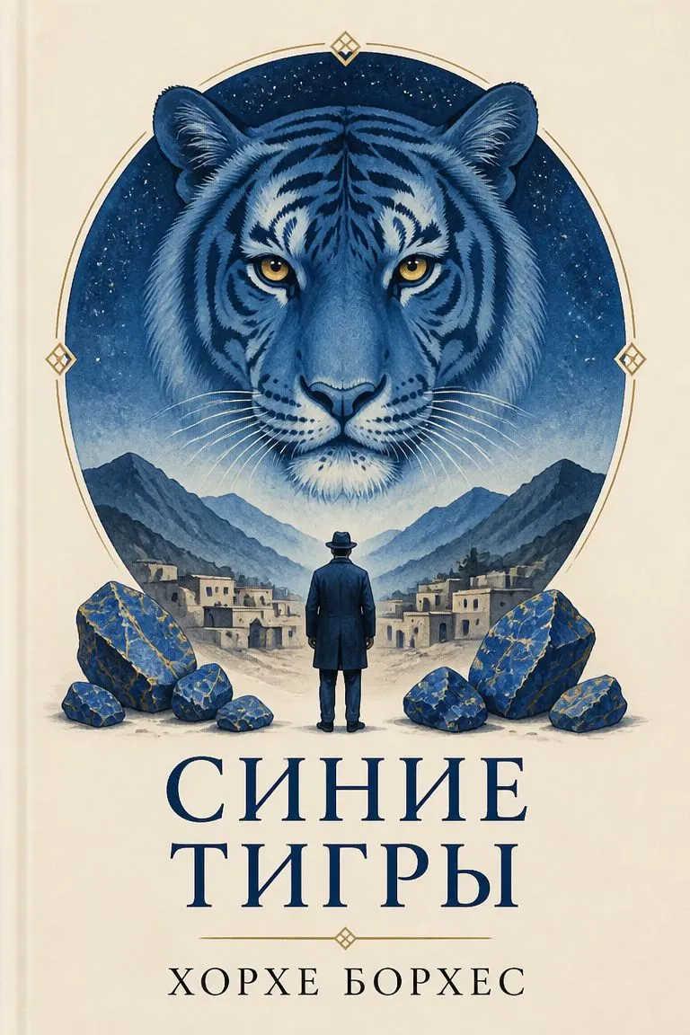 Синие тигры — обложка книги