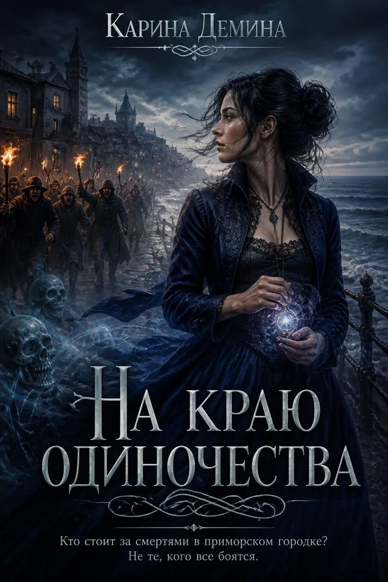 На краю одиночества — обложка книги
