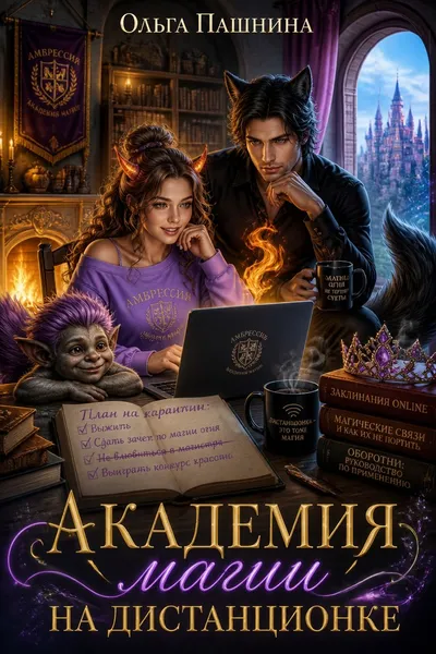 Академия магии на дистанционке — обложка книги