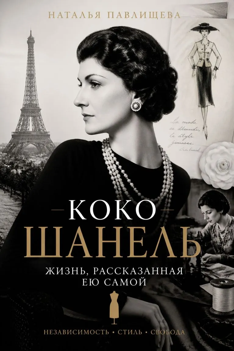 Коко Шанель. Жизнь, рассказанная ею самой — обложка книги