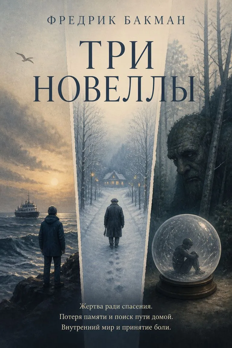 Три новеллы — обложка книги