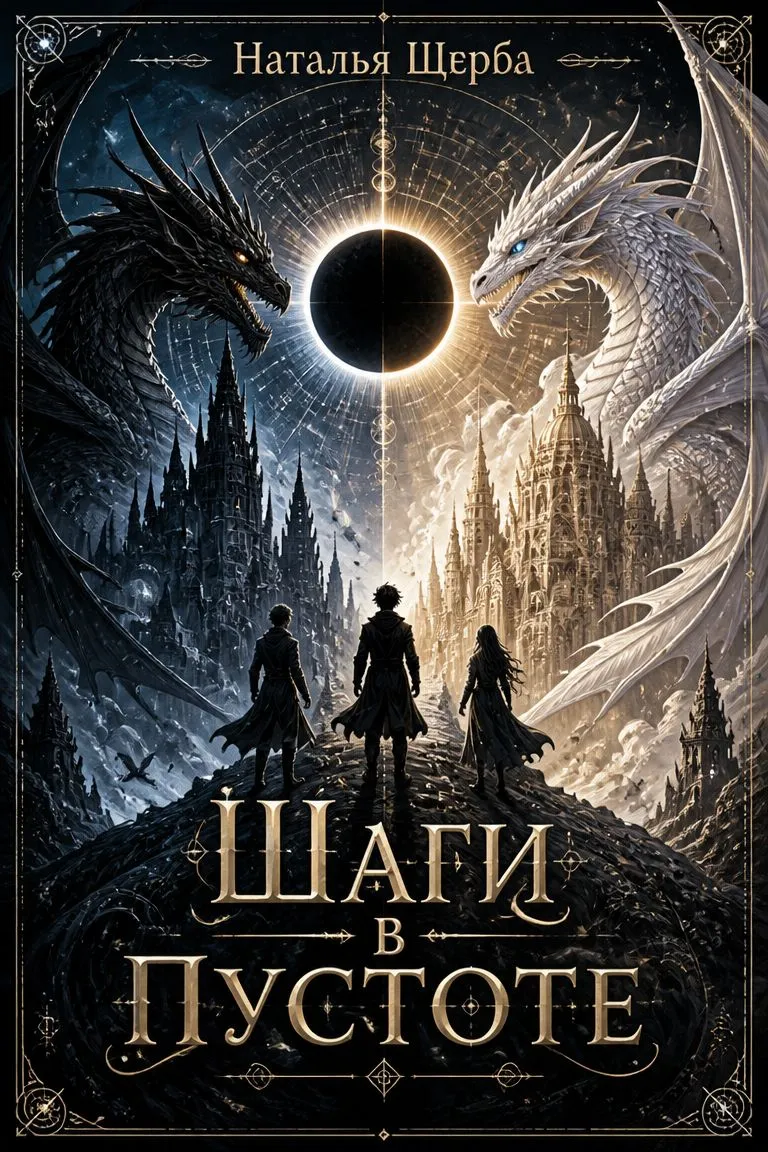 Шаги в пустоте — обложка книги