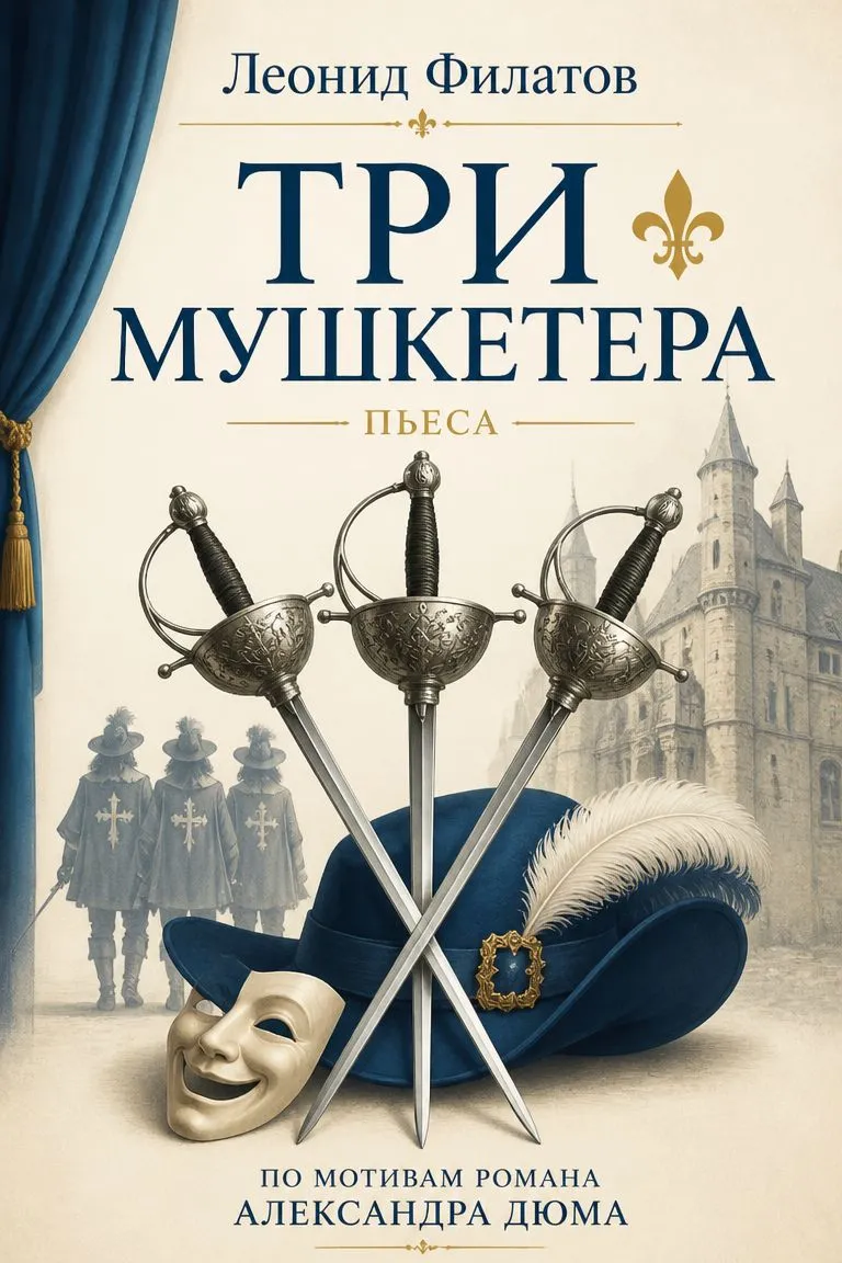 Три мушкетера — обложка книги