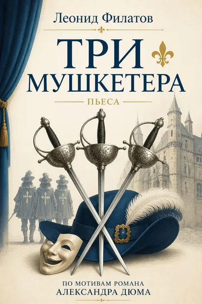 Три мушкетера — обложка книги