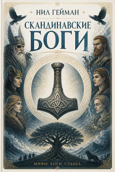 Скандинавские боги — обложка книги