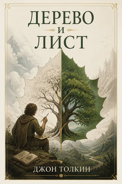 Дерево и лист — обложка книги