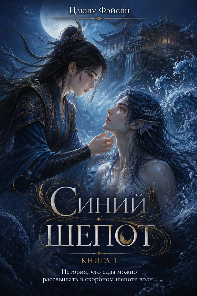 Синий шепот. Книга 1 — обложка книги