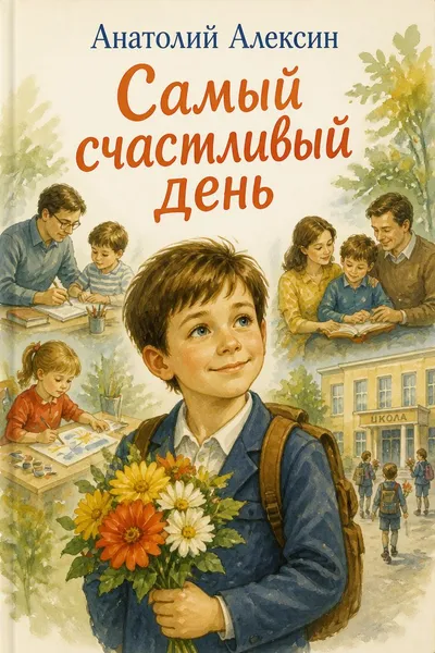 Самый счастливый день — обложка книги