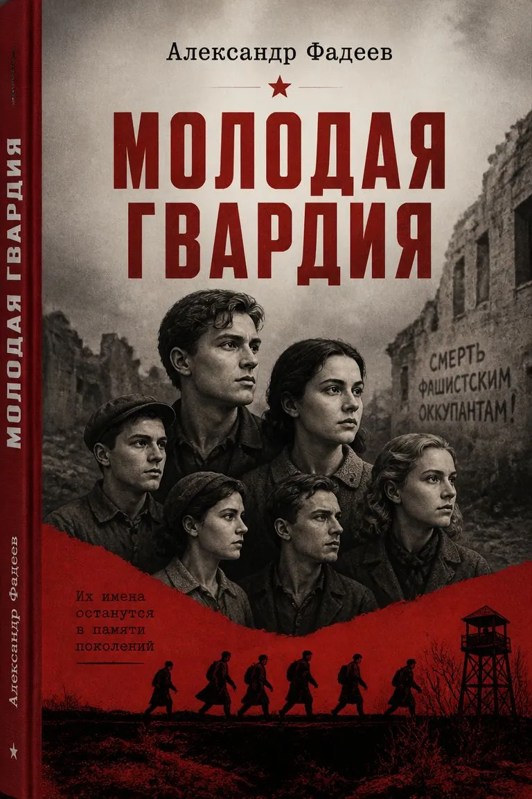 Молодая гвардия — обложка книги
