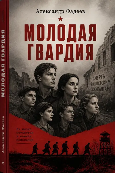 Молодая гвардия — обложка книги